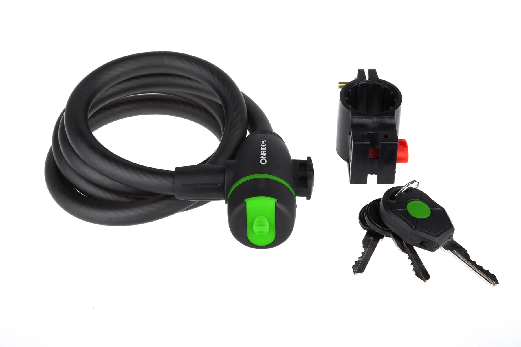 Замок ONRIDE Wide спіральний з кріпленням 10*1500мм