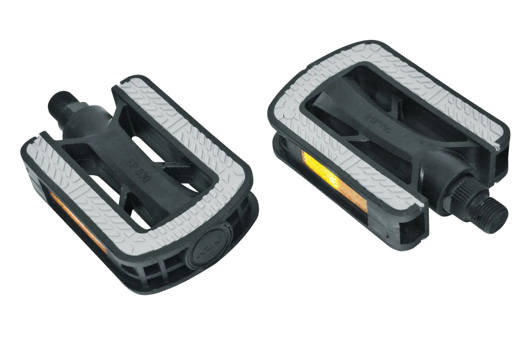 Педалі пластикові KLS Trail 10 насипний підшипник / стальна вісь