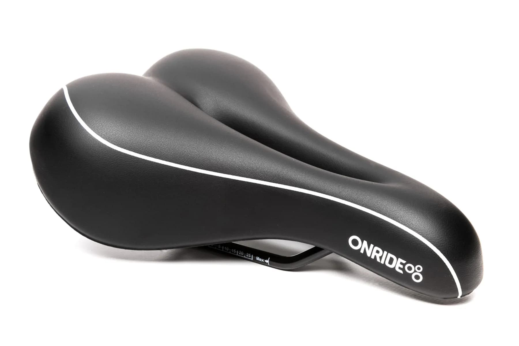 Сідло ONRIDE Relax Gel сталеві рамки чорний 275x170мм