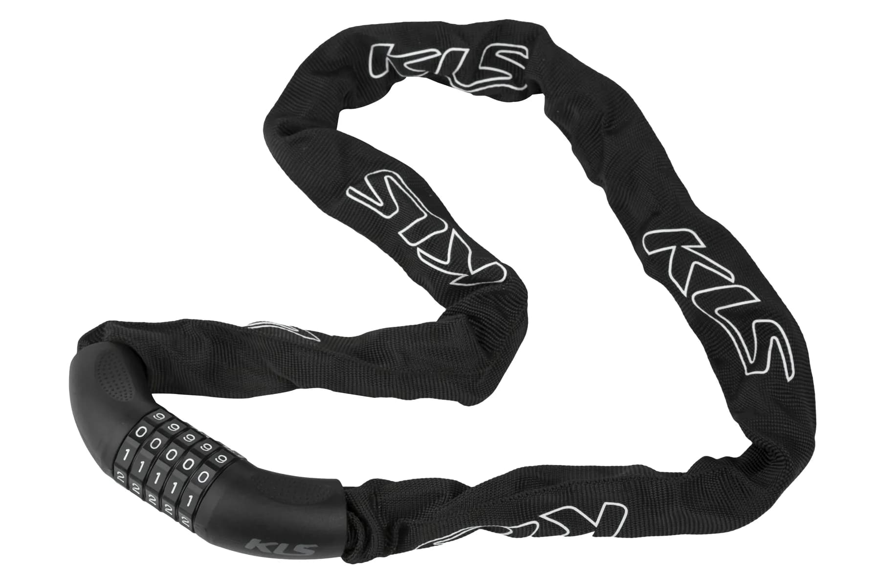 Замок ланцюговий KLS Chainlock 6 чорний 6x1000 мм