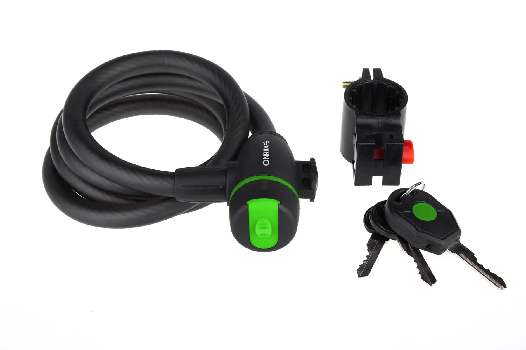 Замок ONRIDE Wider спіральний з кріпленням 12*1500мм