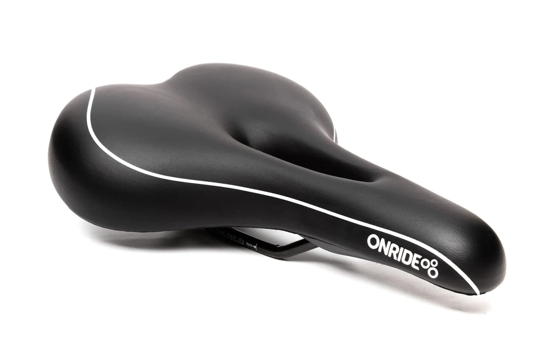Сідло ONRIDE Sofa, сталеві рамки, 285x190 мм, чорний