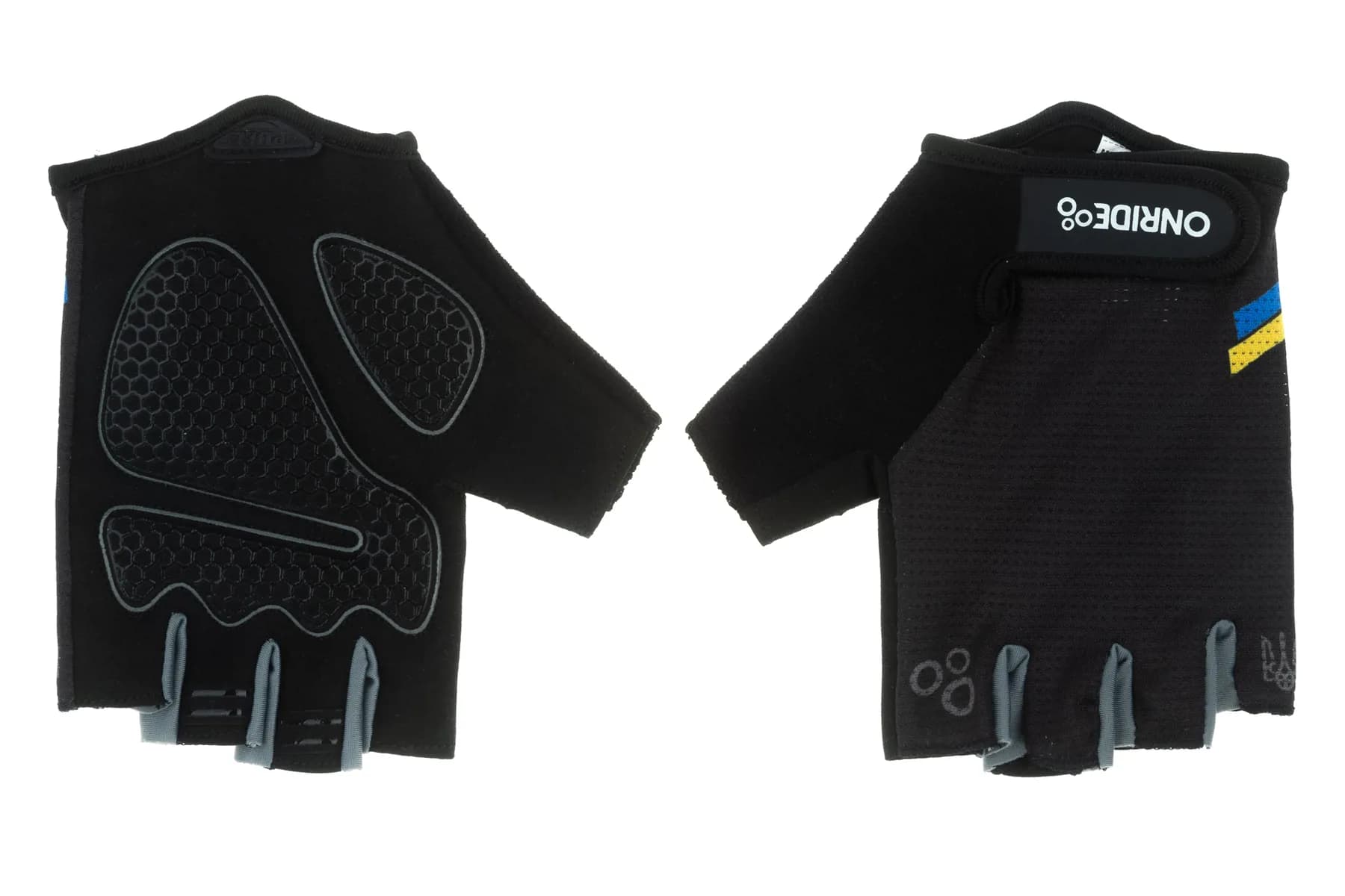 Рукавички ONRIDE Hold 20 UA колір чорний розмір M