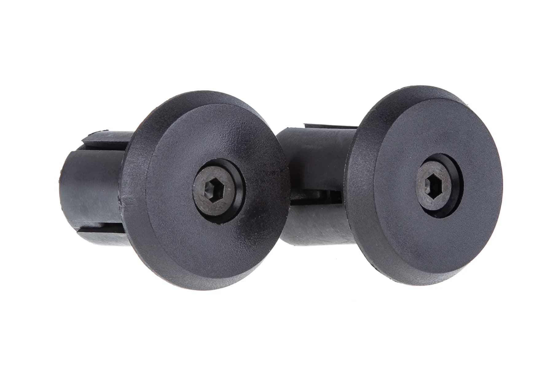 Торцева заглушка  на кермо ,чорна , розмір Ø19-21MM