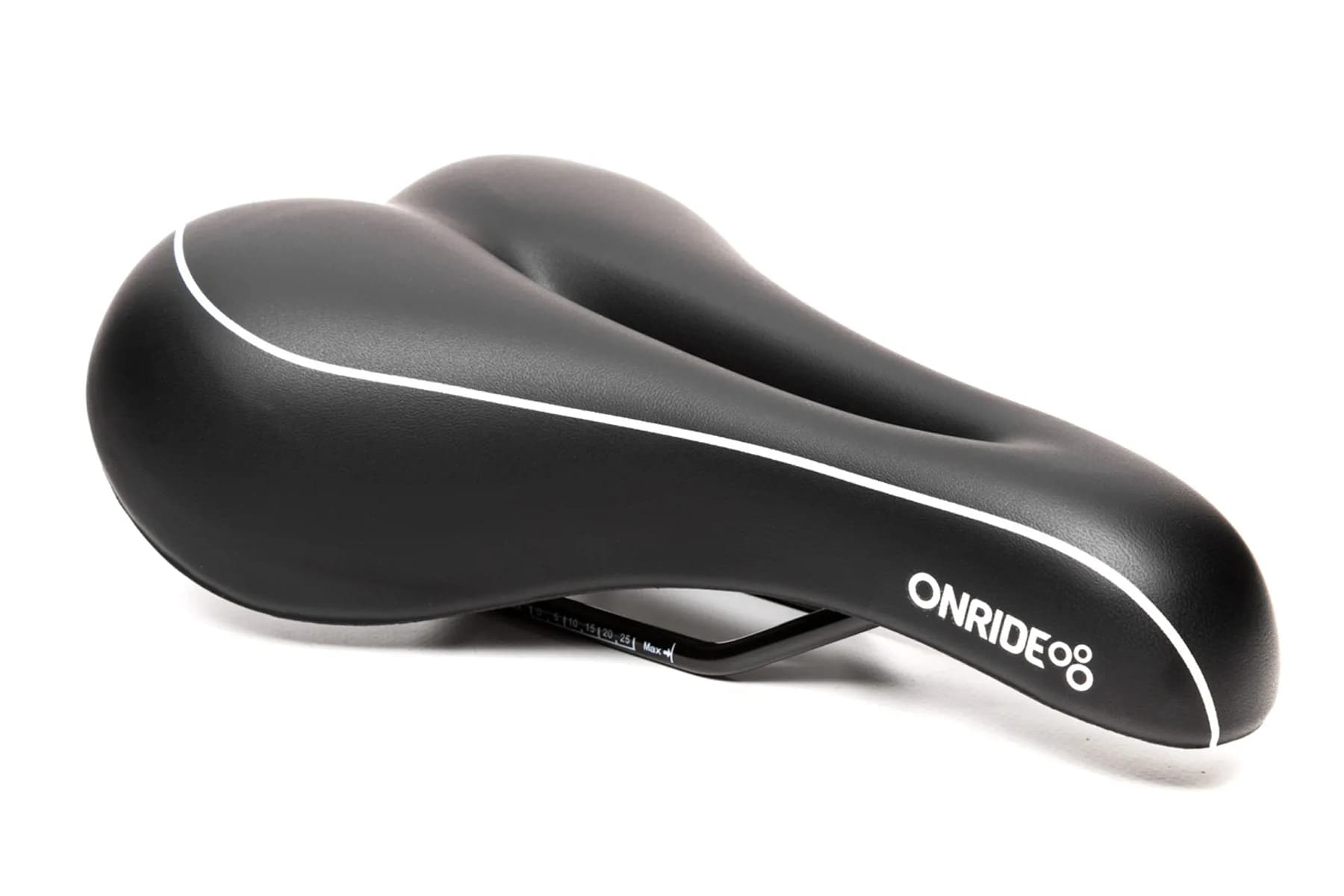 Сідло ONRIDE ForBut Gel сталеві рамки жіноче чорний 246x169мм