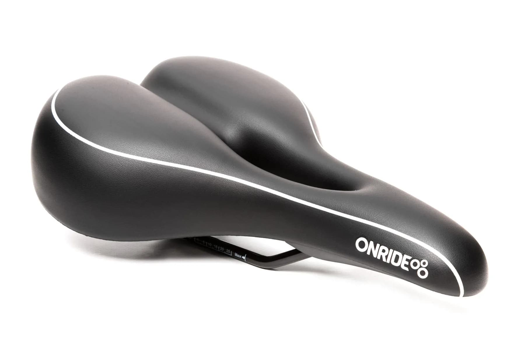 Сідло ONRIDE Divan сталеві рамки чорний 282x188мм