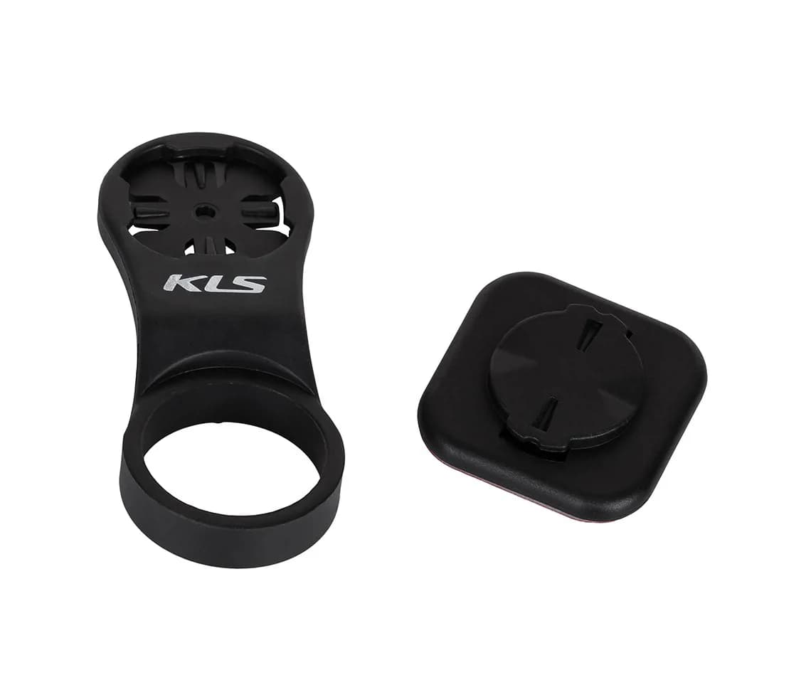 Тримач для гаджета з кріпленням на шток KLS Click чорний
