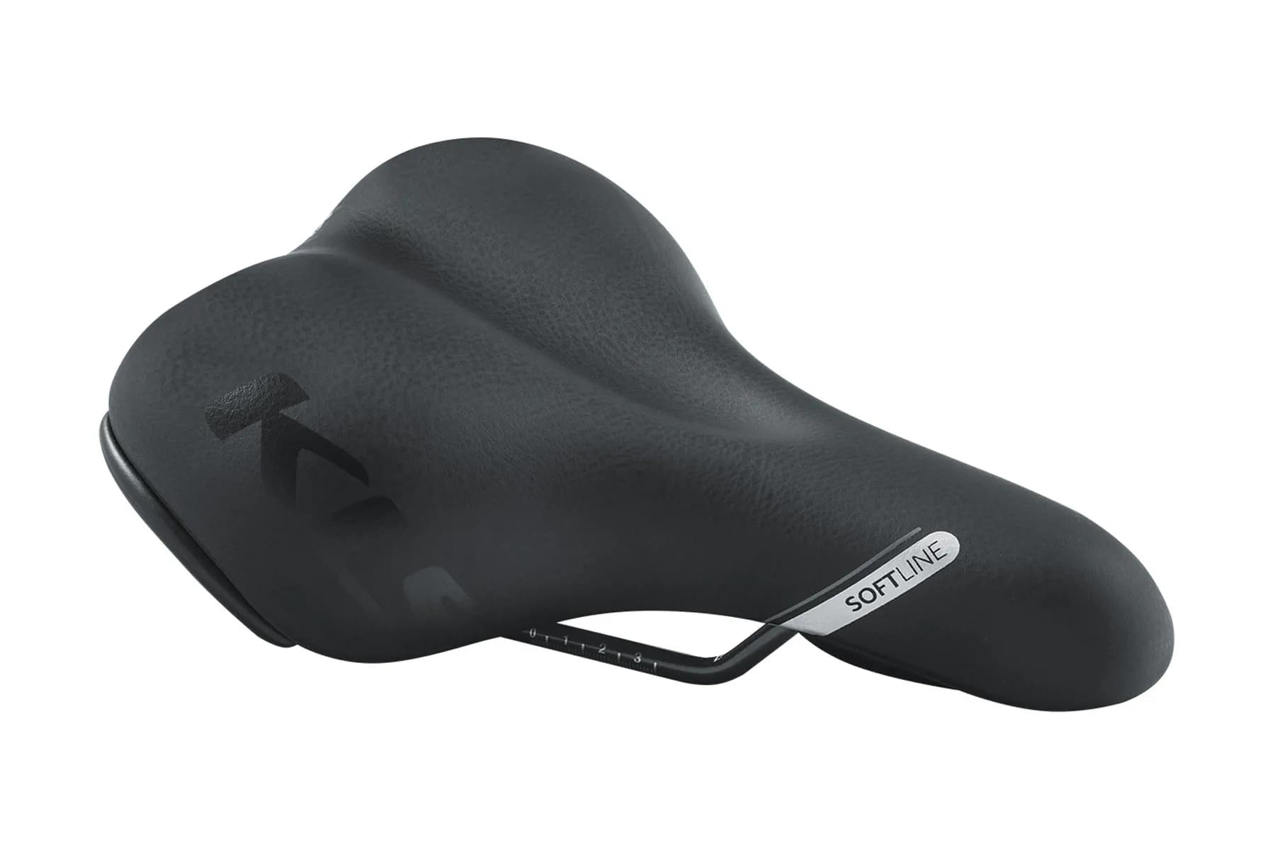 Сідло KLS Softline гелеве чорний 257 x 187мм