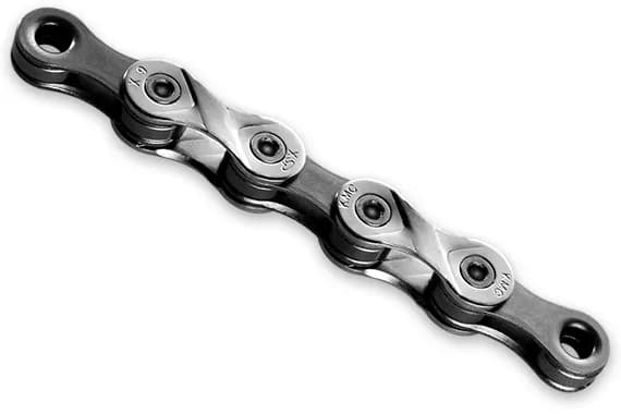 Ланцюг KMC X9, 9 швидкостей, 116 ланок, Silver/Grey + замок ОЕМ (уп. 5 штук)