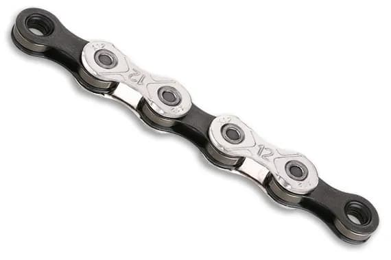 Ланцюг KMC X12 Silver/Black 12 швидкостей 126 ланок срібний/чорний + замок