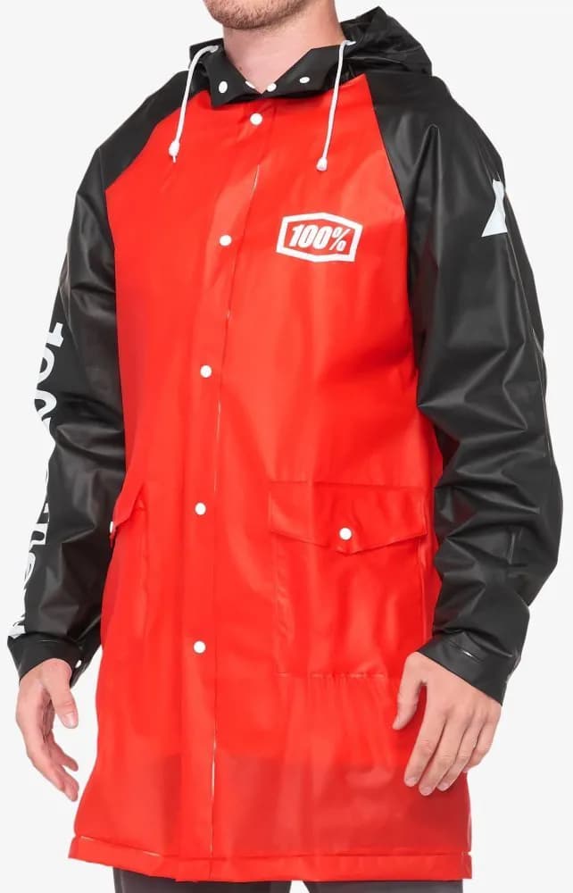Дощовик Ride 100% TORRENT Raincoat [Red], M