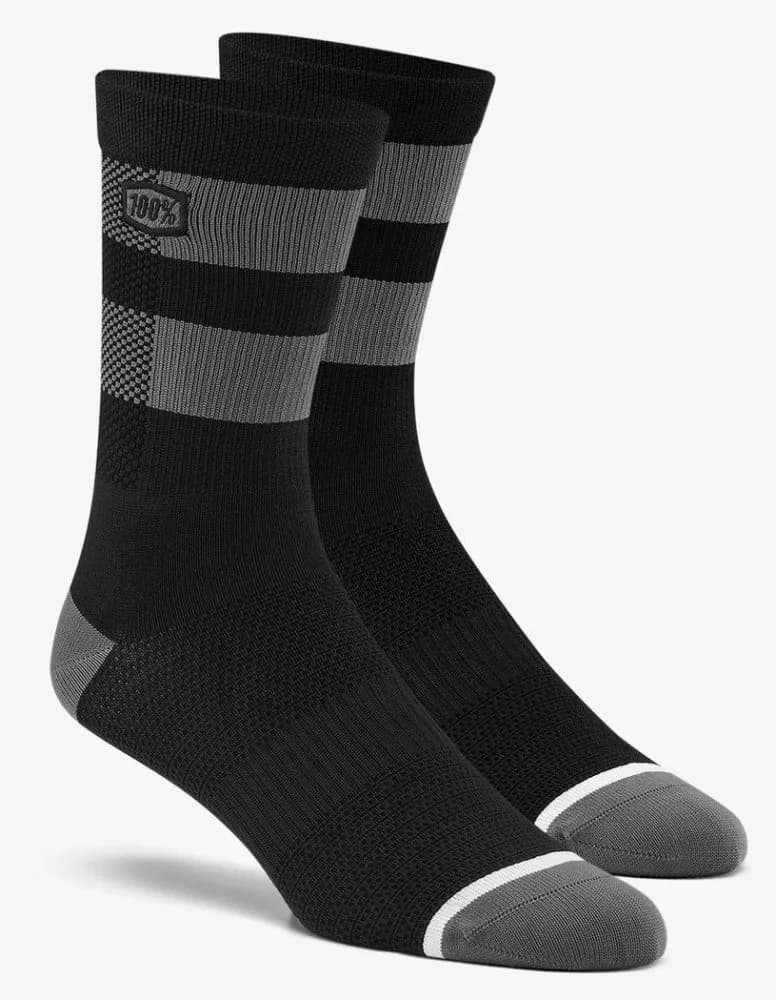 Шкарпетки Ride 100% FLOW Socks [Grey], L/XL