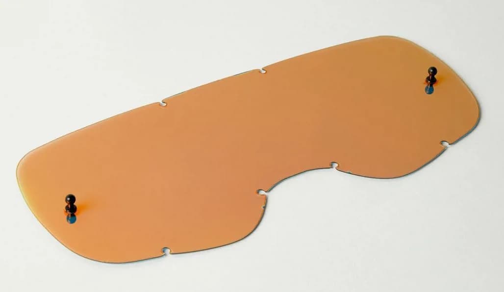 Лінза FOX AIRSPACE/MAIN II LENS - Chrome Red, Mirror Lens