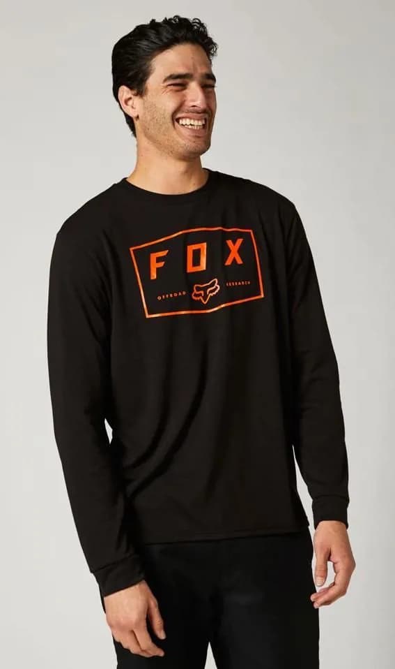 Футболка FOX BADGER TECH TEE [Black], L