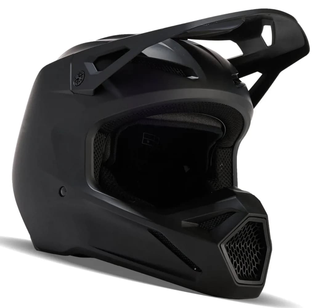Шолом FOX V1 SOLID HELMET [Matte Black], S