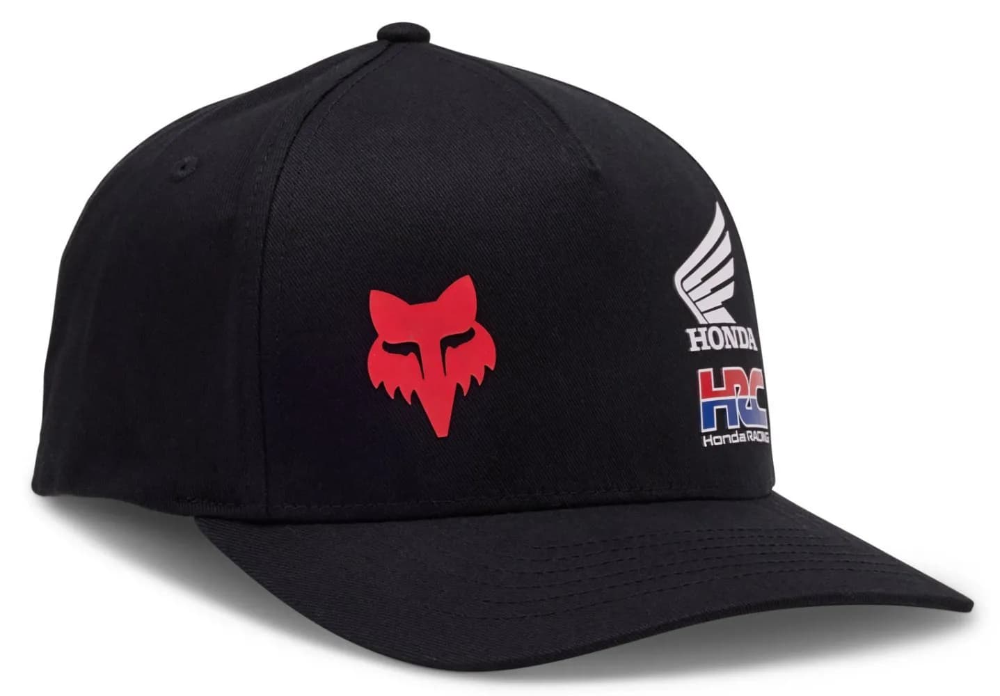 Кепка FOX X HONDA FLEXFIT HAT [Black], S/M