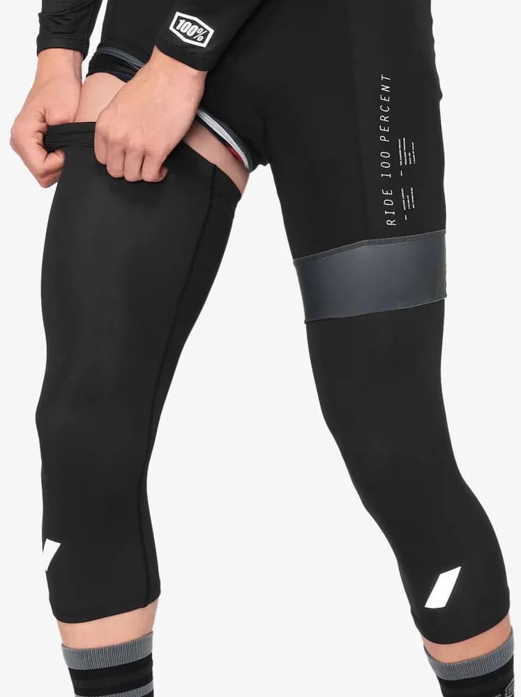 Утеплювач ніг Ride 100% EXCEEDA Knee Sleeve [Black], XLarge