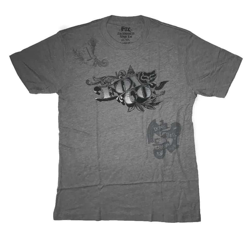 Футболка FOX Counterfeit Heathered Tee [Grey], M