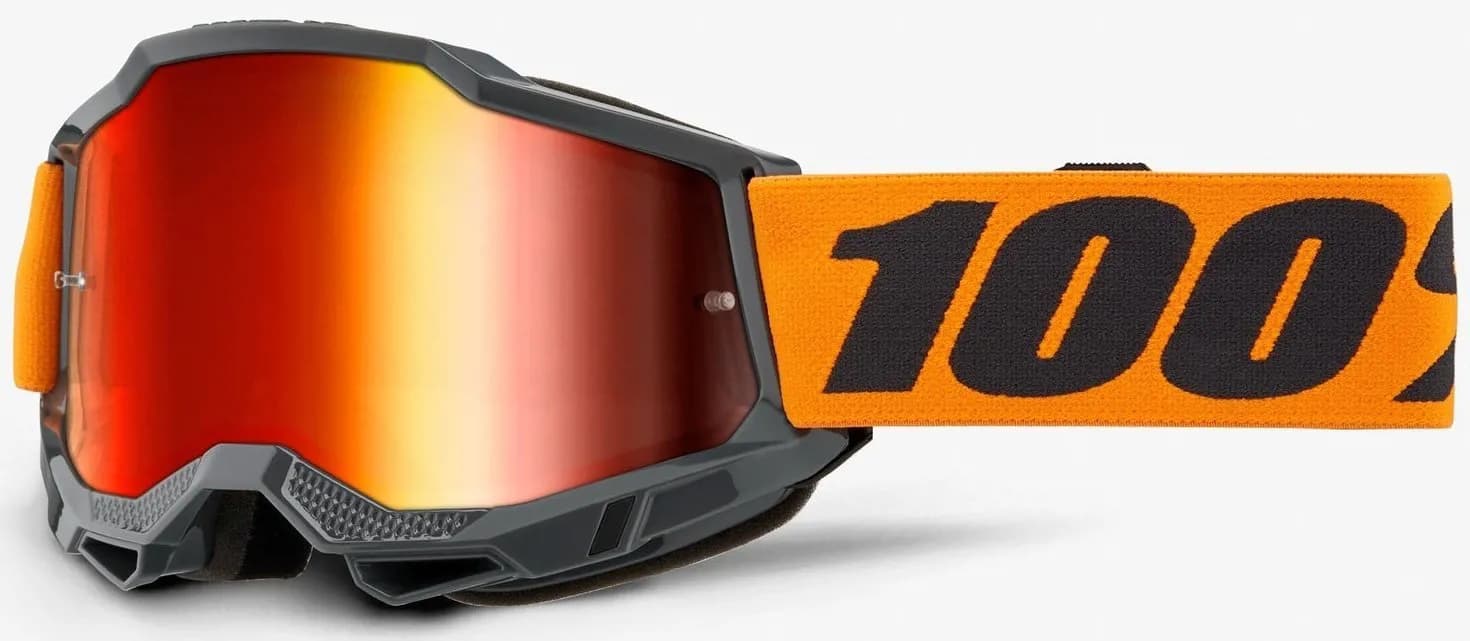 Окуляри 100% ACCURI 2 Goggle Orange - Mirror Red Lens, Mirror Lens