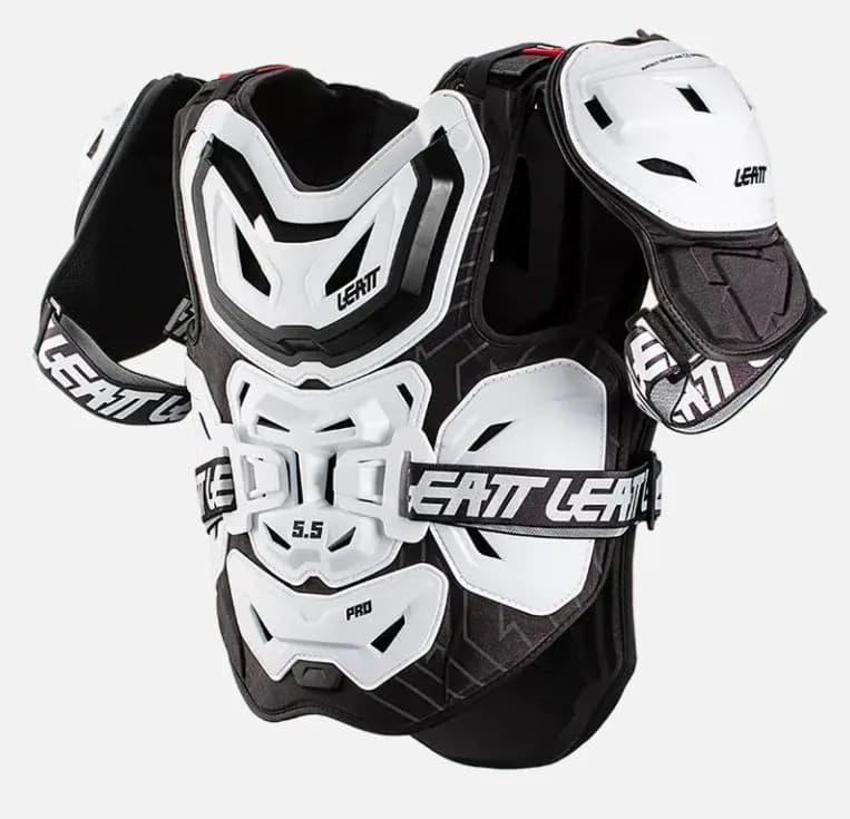Захист тіла LEATT 5.5 Pro Chest Protector [White], One Size