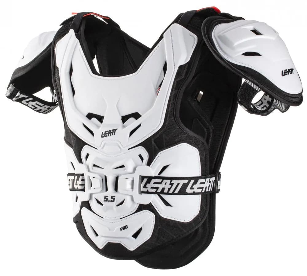 Дитячий захист тіла LEATT Chest Protector 5.5 Pro Jr [White], One Size