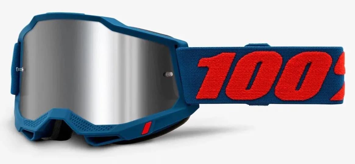 Окуляри 100% ACCURI 2 Goggle Odeon - Flash Silver Lens, Mirror Lens