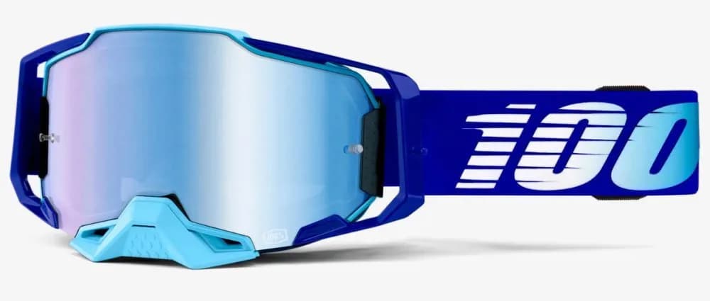 Окуляри 100% ARMEGA Goggle Royal - Mirror Blue Lens, Mirror Lens