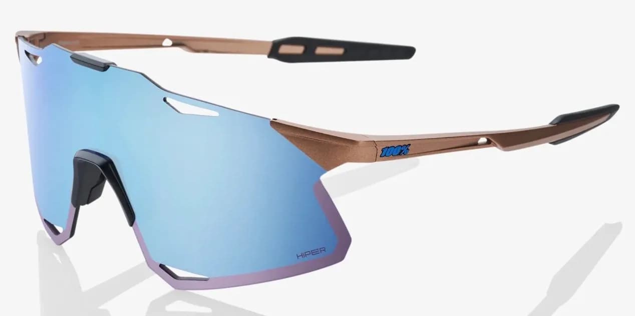 Окуляри Ride 100% HYPERCRAFT - Matte Copper Chromium - HiPER Blue Multilayer Mirror Lens, Mirror Lens