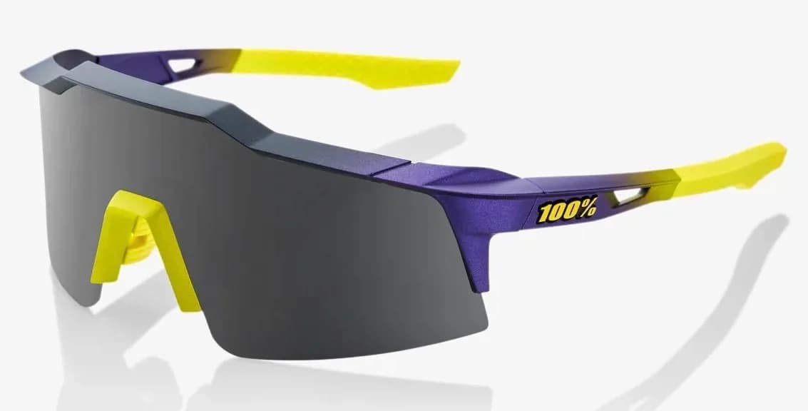 Окуляри Ride 100% SPEEDCRAFT SL - Matte Metallic Digital Brights - Smoke Lens - OS, Colored Lens