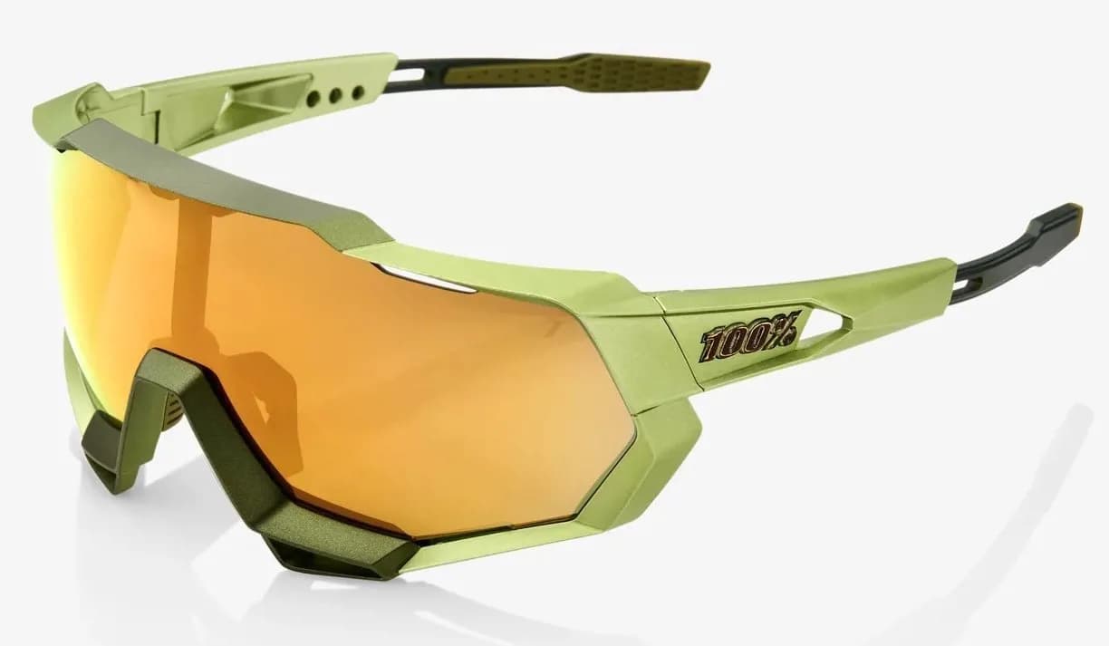 Окуляри Ride 100% SPEEDTRAP - Matte Metallic Viperidae - Bronze Multilayer Mirror Lens, Mirror Lens