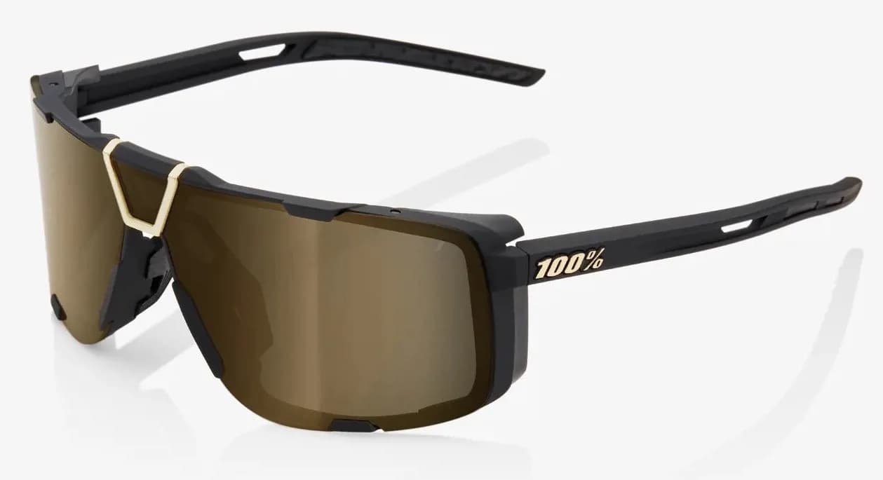 Окуляри Ride 100% EASTCRAFT+ - Soft Tact Black - Soft Gold Mirror Lens, Mirror Lens