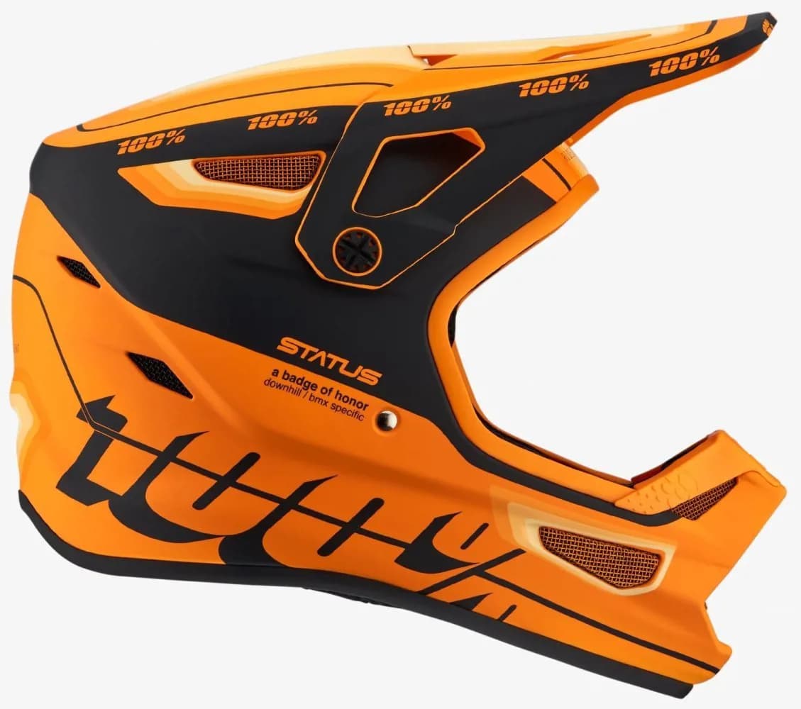 Шолом Ride 100% STATUS Helmet [Topenga Orange], L