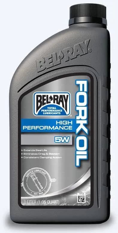 Масло гідравлічне Bel-Ray High Perf Fork Oil [1л], 7w