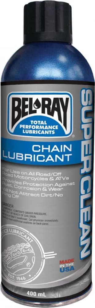 Мастило ланцюга Bel-Ray Super Clean Chain Lube [400мл], Wet lube