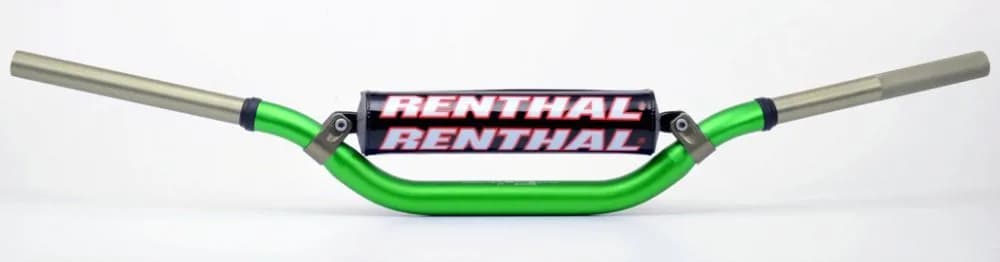 Кермо Renthal Twinwall [Green], HONDA / KAWASAKI