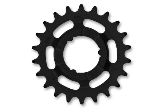 Зірка задня KMC Shimano Narrow 22T чорна 3/32"