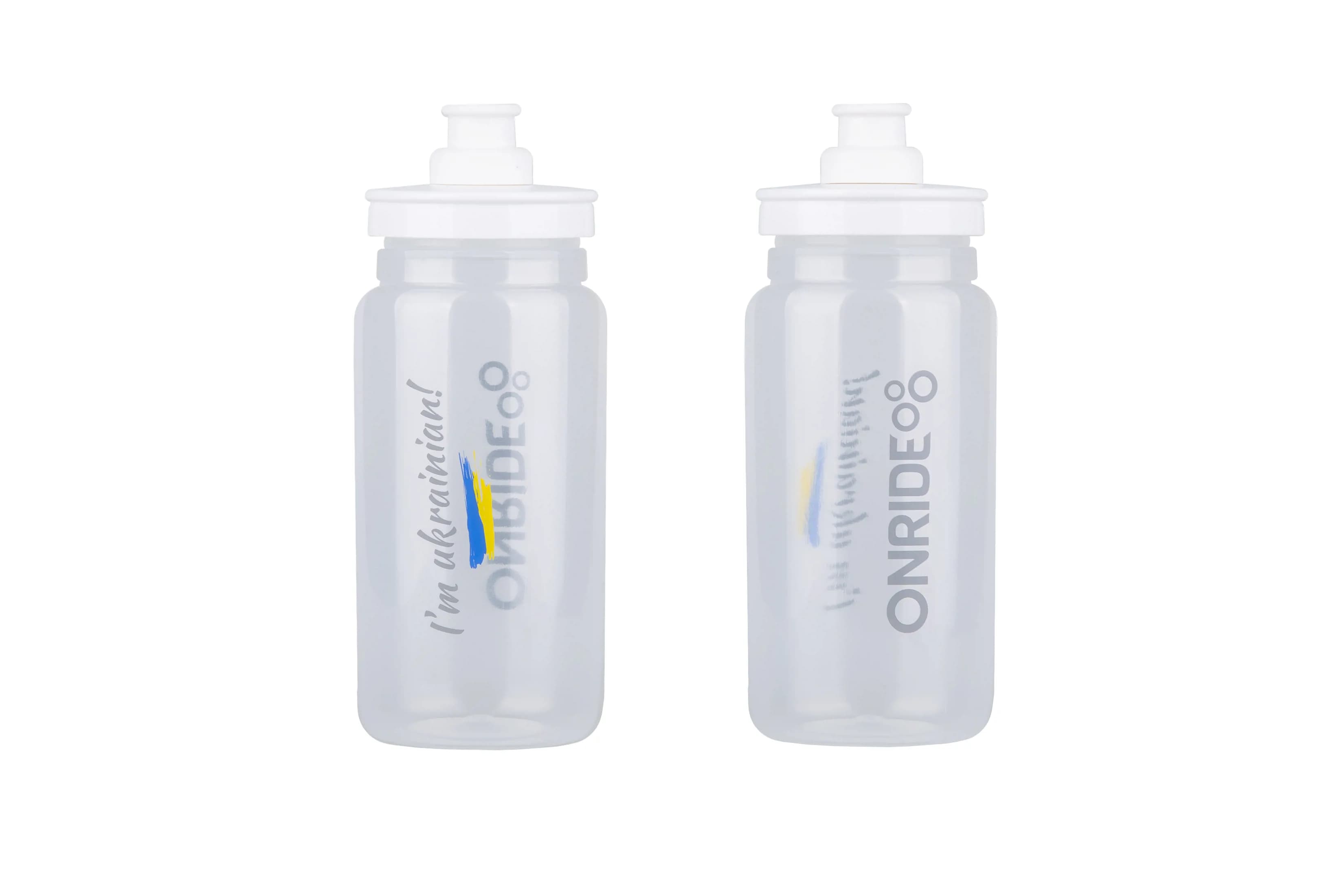Фляга ONRIDE Elite Fly UA 550 мл прозора