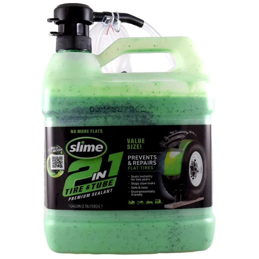 Безкамерний/камерний герметик Slime 2IN1 Sealant 3,8 л