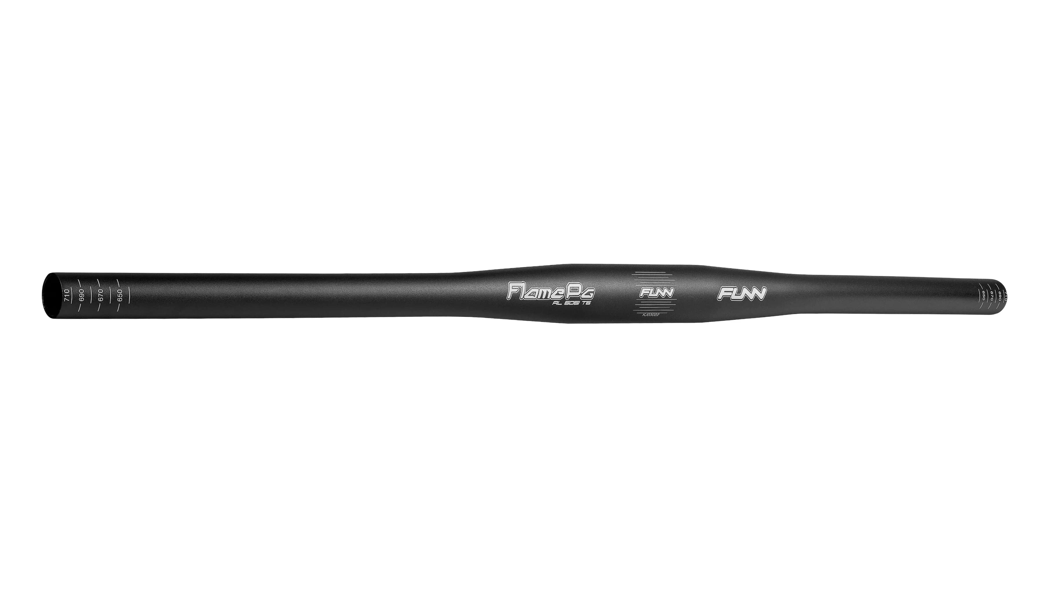 Руль FUNN Flame PG, 710 мм, підйом 0 мм, 9°, чорний