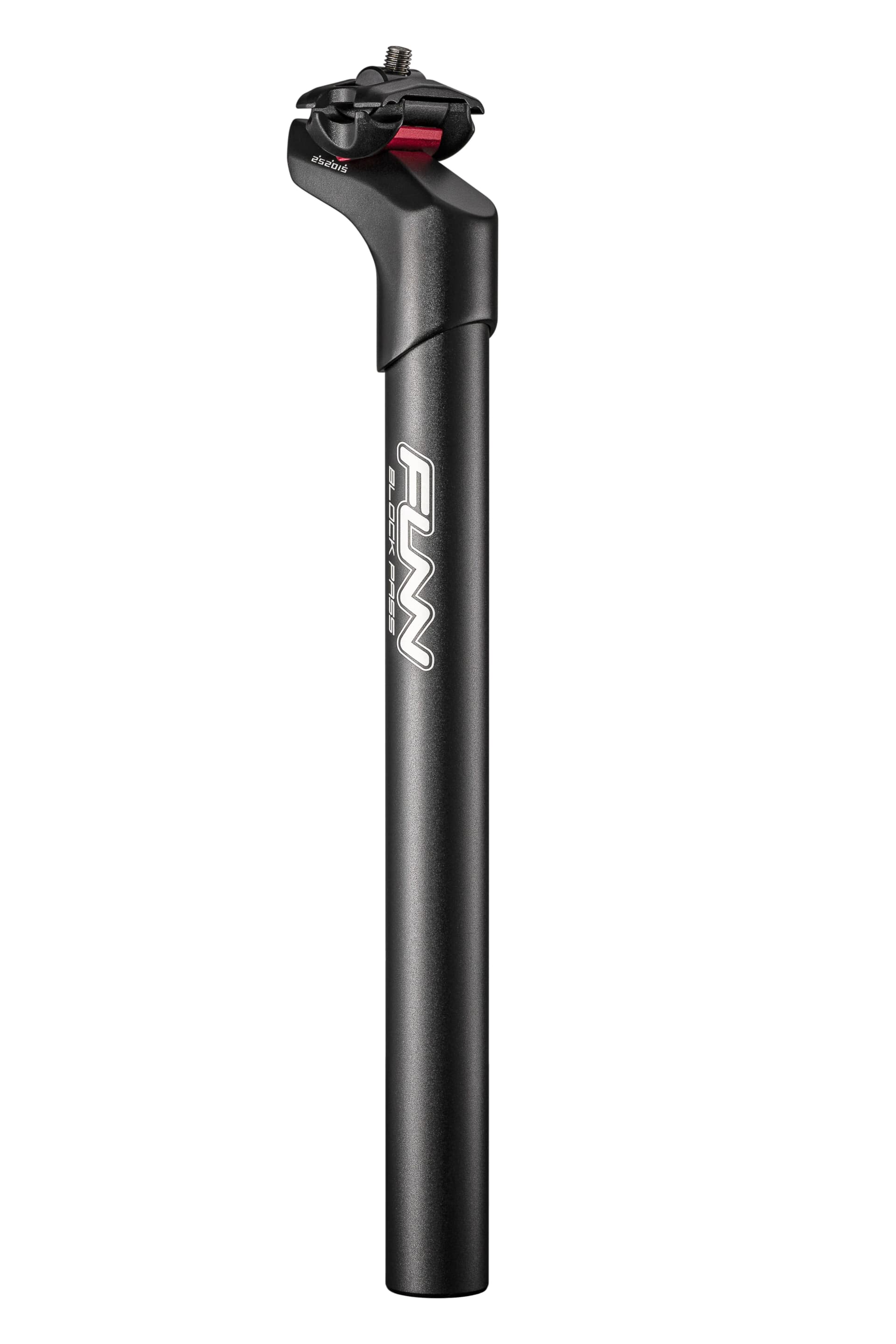 Підсідельний штир FUNN BlockPass 31,6/400 мм, AL6061, 2D Forged, рег. offset 15/20/25 мм, чорний