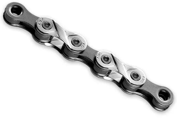 Ланцюг KMC X8 Silver/Grey 8 швидкостей 116 ланок срібний/сірий + замок ОЕМ (уп. 5 штук)