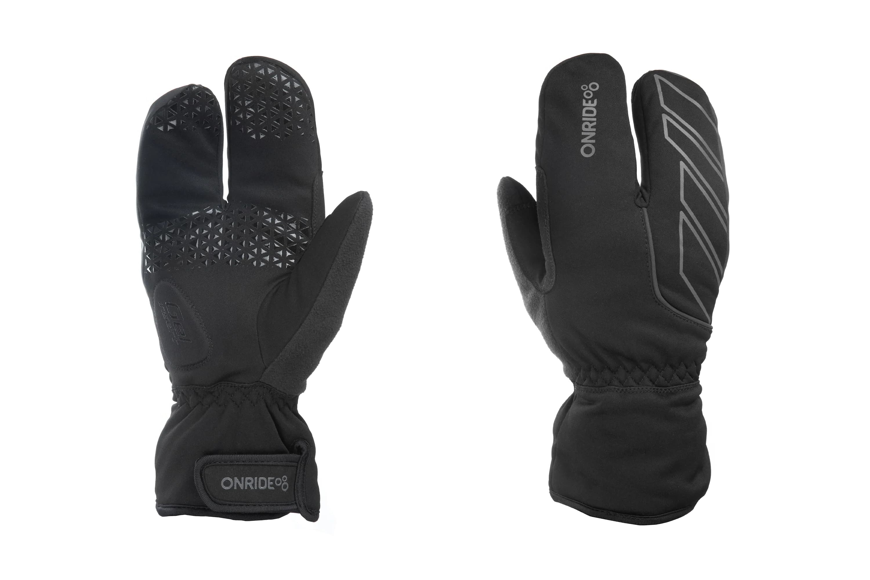 Зимові рукавички ONRIDE Crab чорні S