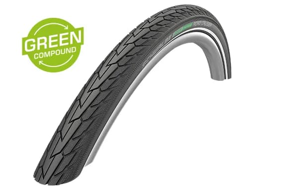 Покришка Schwalbe Road Cruiser 28x1.40 700x35C (37-622) Active, K-Guard, TwinSkin, GREEN, B/B+RT
