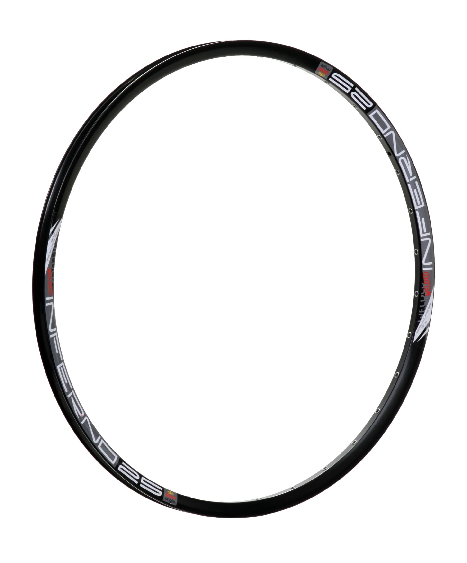 Обід SUNringlé Inferno 25 27,5", 584x20, 32 отв, пістонований, чорний, анодований