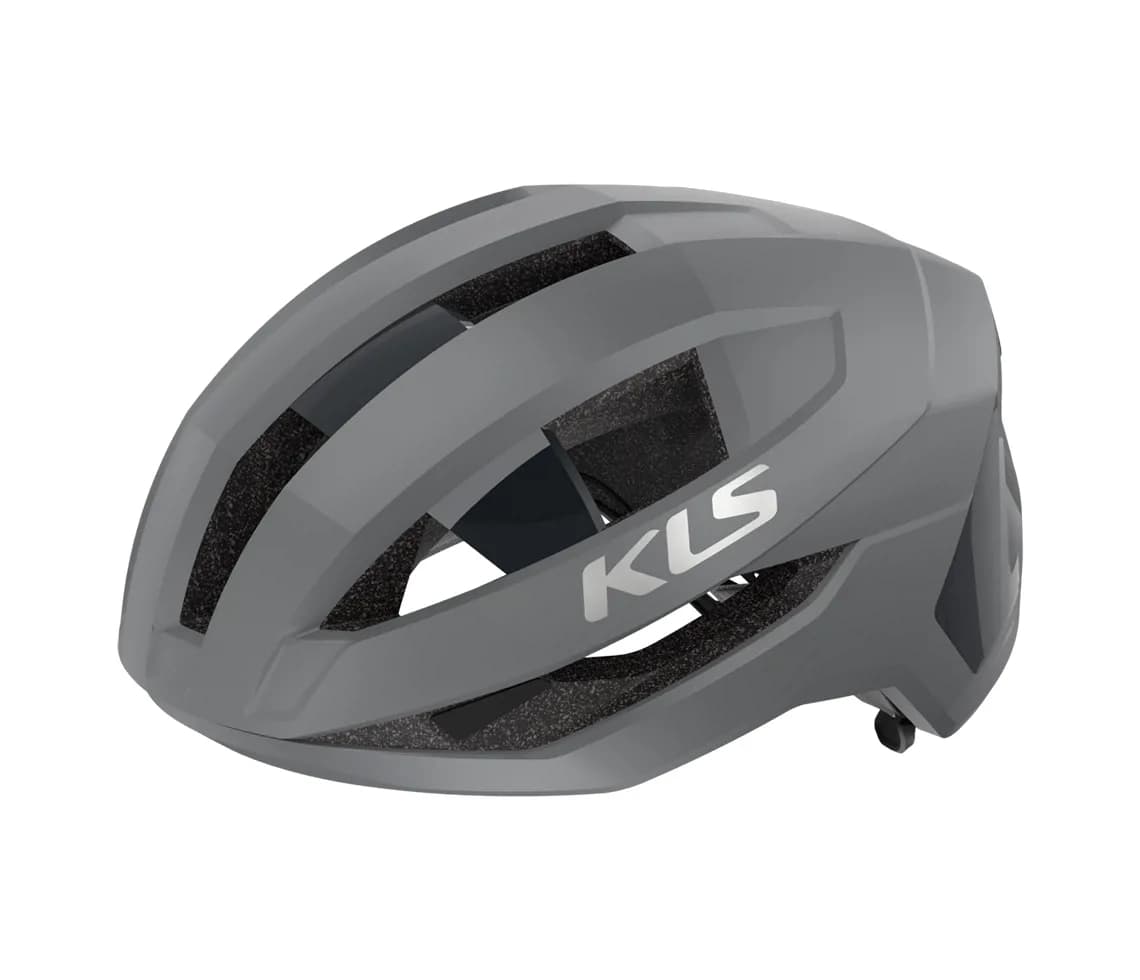 Шолом KLS Vantage сірий L/XL (58-61 cм) карбонова перемичка, магнітна застібка