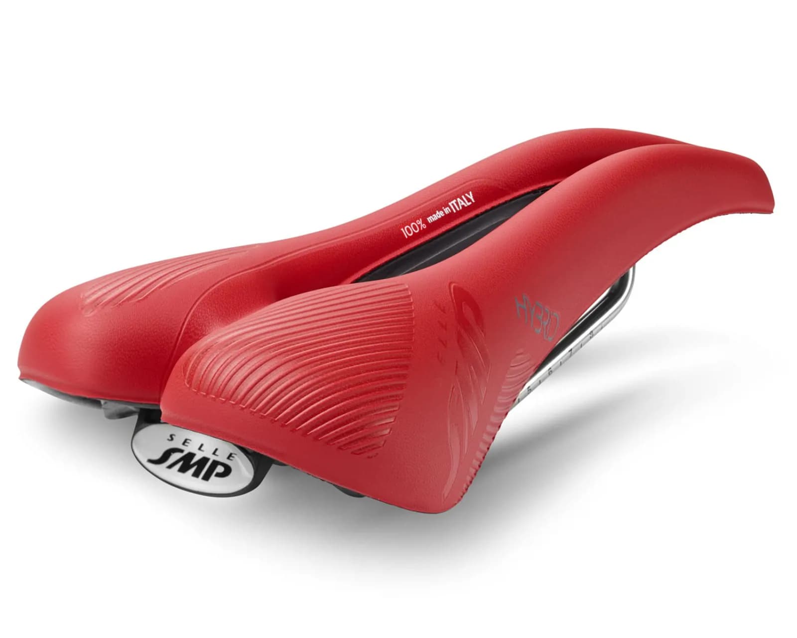 Cідло Selle SMP HYBRID червоний