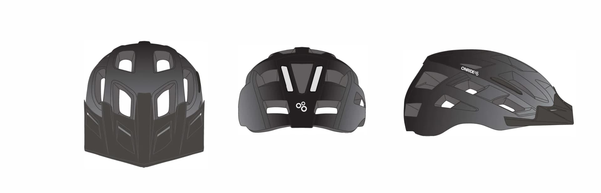Шолом ONRIDE Sub чорний M (55-58 см)