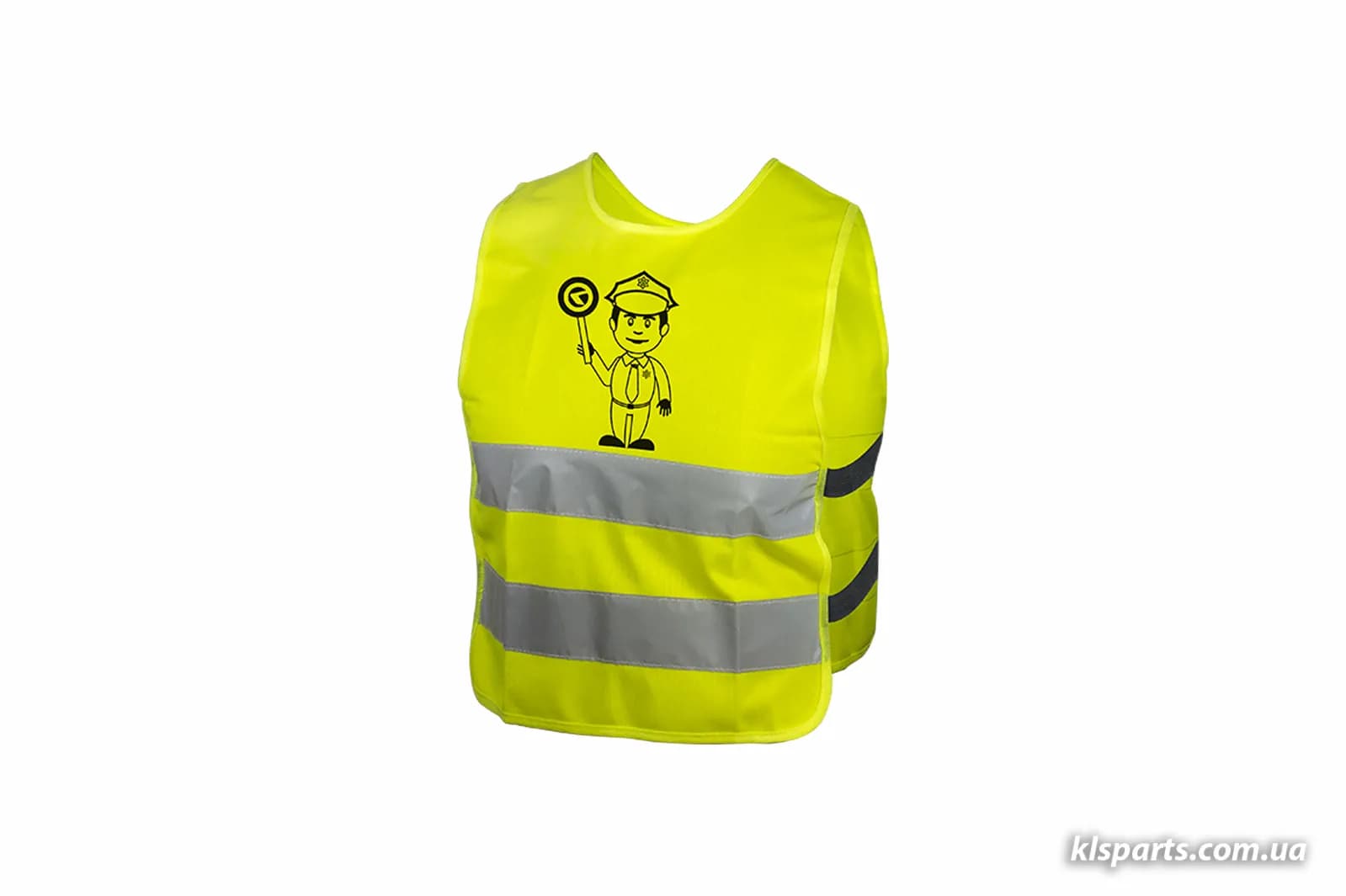 Світловідбиваючий жилет KLS Starlight дитячий police - M