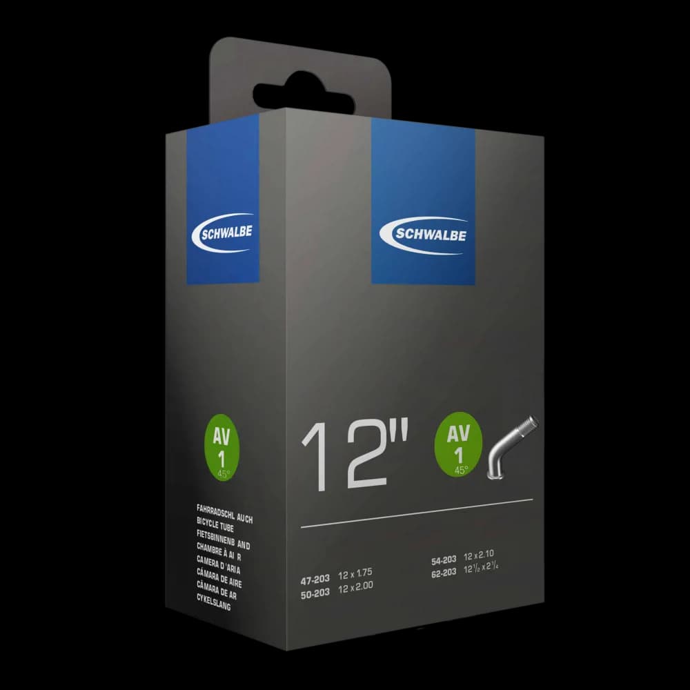 Камера Schwalbe AV1 12x1.90-2.50 (47/62-203) ніпель AV 40мм (45°)