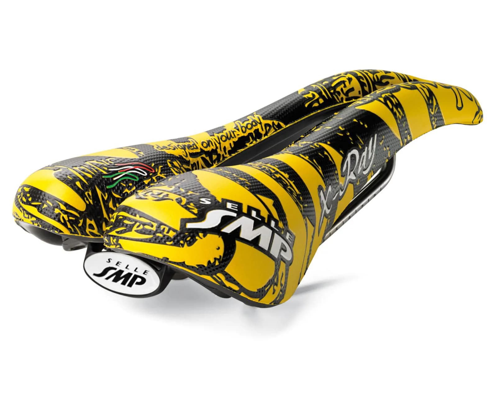 Сідло Selle SMP X-RAY  NERO-GIALLA